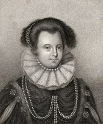 Lady Margaret Russell, inciso da Bocquet, illustrazione da 